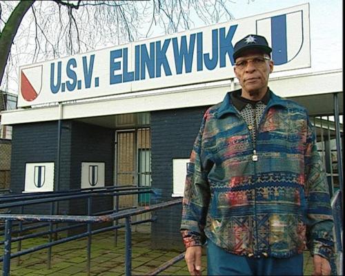 Humphrey Mijnals bij zijn oude club Elinkwijk