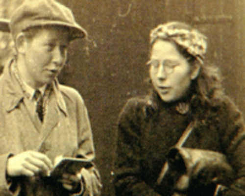 Hannie Schaft en Truus Oversteegen