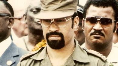 Desi Bouterse in 1985