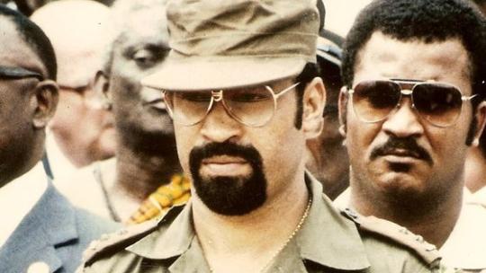 Desi Bouterse in 1985