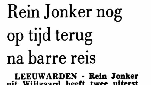 rein terug krant