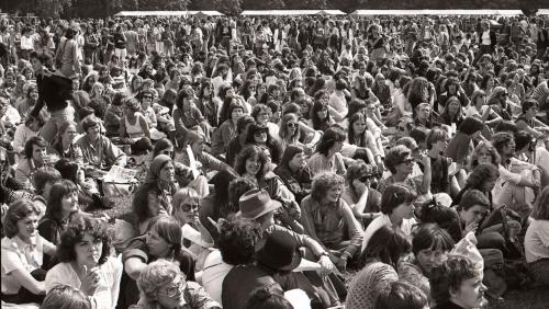 Vrouwenfestival Vondelpark, 1977