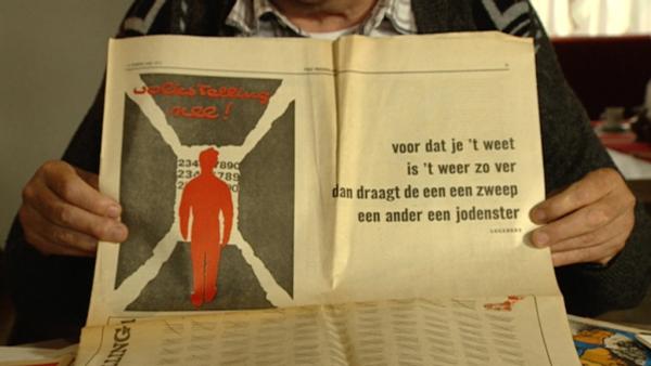 Affiche Lucebert in Vrij Nederland