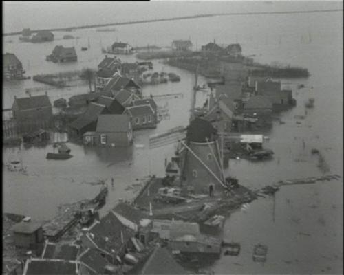 Stavenisse vanuit de lucht