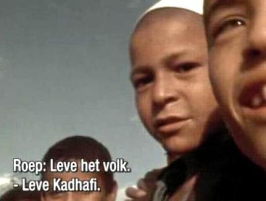 Still uit VPRO, 1969 (Revolutie Libie)