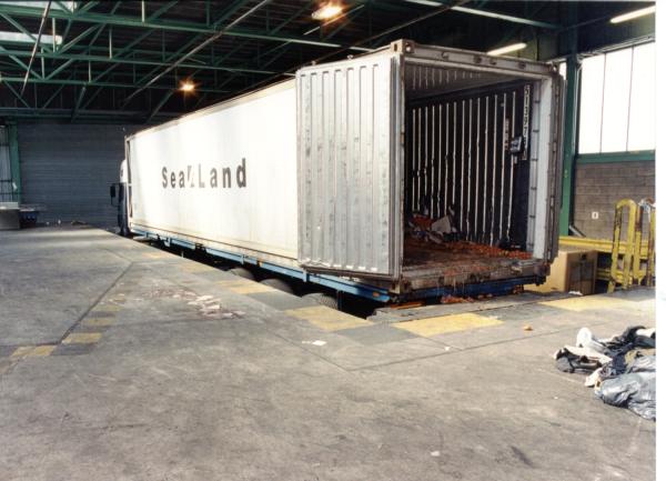 De Nederlandse vrachtwagen in Dover