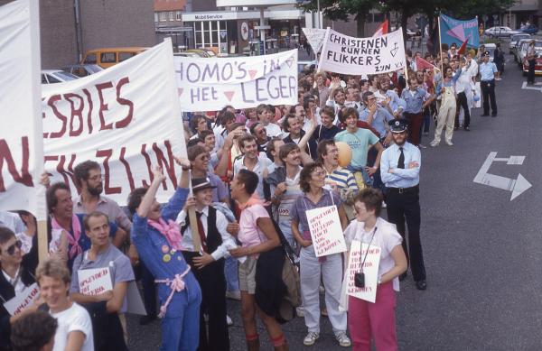 Roze Zaterdag in Amersfoort 1982