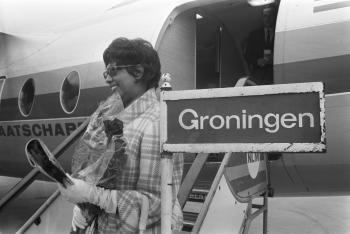 Josephine Baker arriveert in Nederland 1969