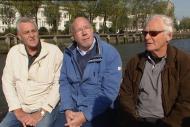 Van links naar rechts: Bas van der Velden, Bart Vervoort, Joop Weggemans