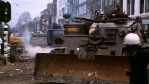 Tanks in de Vondelstraat