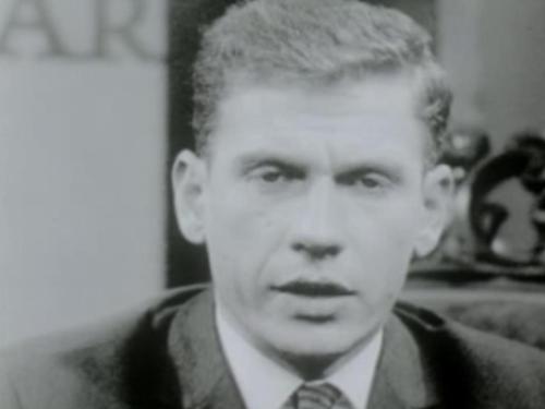 Gerard van &#039;t Reve in 1963 bij de AVRO